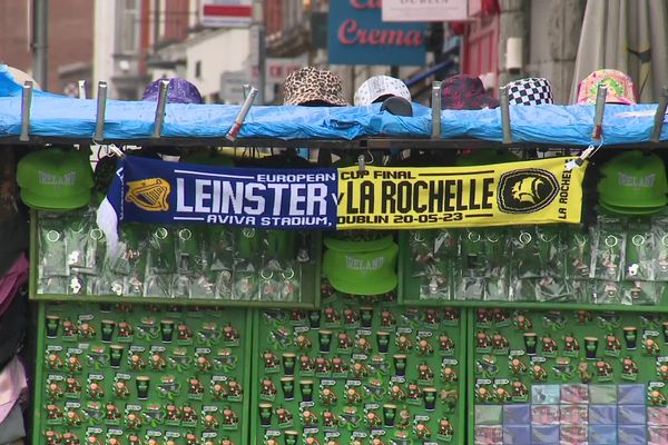 Tout est prêt pour les supporteurs. La finale de Champions Cup opposant le Stade rochelais au Leinster, débute à 17 h 45, heure de Paris.