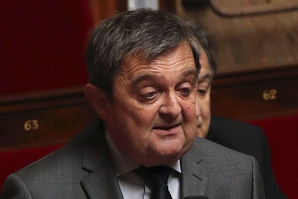 Le député LR de Saint-Malo, Gilles Lurton