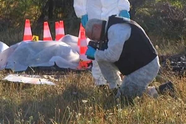 Crash d'un avion au lieu-dit Pièces Moreau près de Limoges