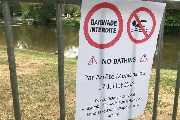 L'interdiction de baignade concerne trois sites en Charente.