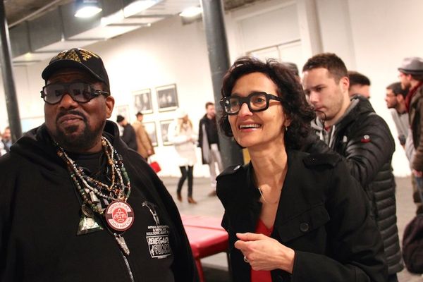 Afrika Bambaataa et Sophie Bramly 