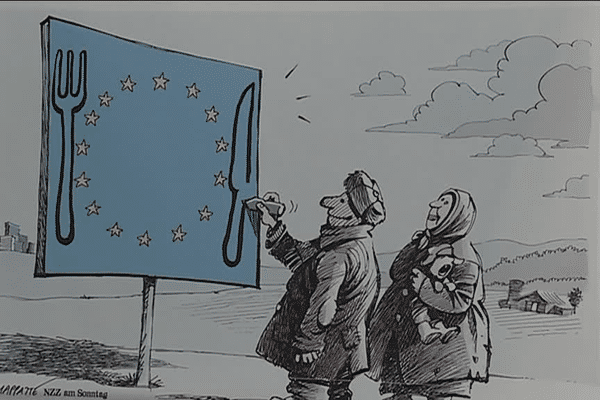 "Décoder les étoiles", dessins de presse sur l'Europe 