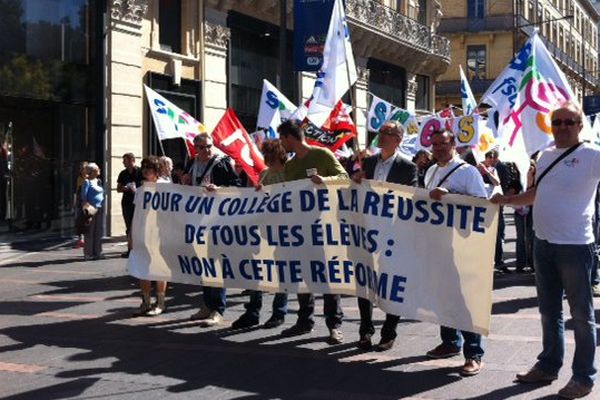 Seulement 13,76 % de grèvistes en Midi-Pyrénées ce jeudi 17 septembre. C'est moitié moins que lors de la première manifestation en mai dernier.