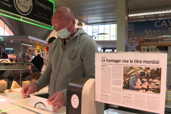 Grégory Giraudon aux halles de Royan