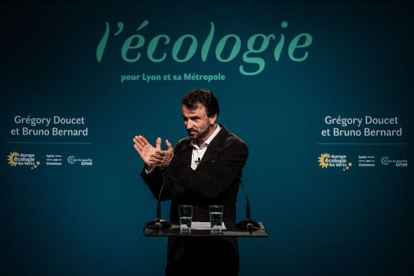 Après les élections municipales, Europe Ecologie les Verts vise désormais les élections régionales en Auvergne-Rhône-Alpes (en photo, Grégory Doucet, maire écologiste de Lyon).