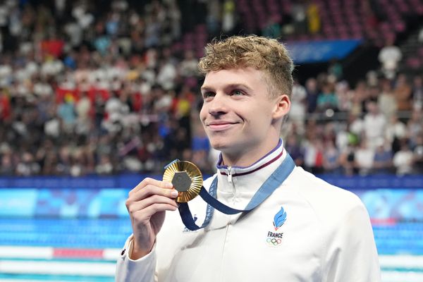 Léon Marchand a remporté quatre médailles d'or durant les Jeux de Paris.