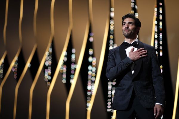 Tahar Rahim lors du 74e festival de Cannes.