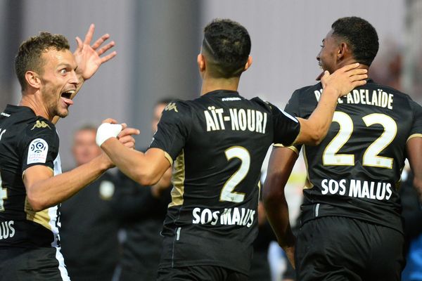 Les Angevins s'imposent 3-1 face aux Girondins de Bordeaux le 10 août 2019