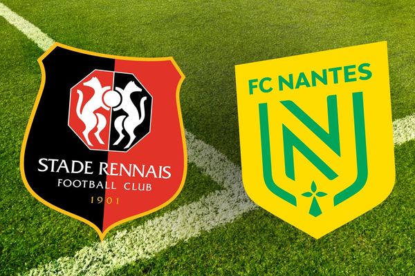 Logo derby Rennes / Nantes