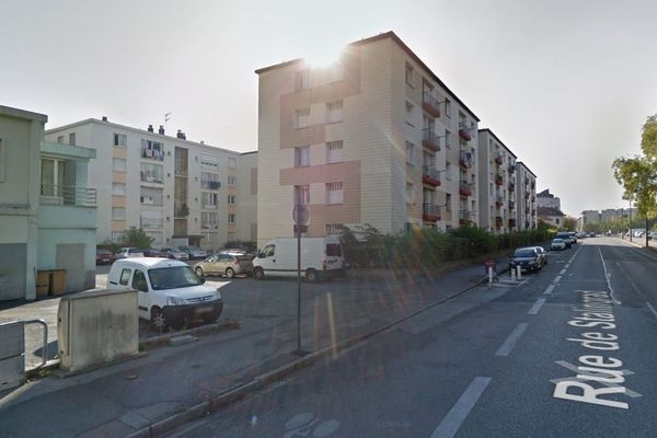 Le logement en feu se trouvait rue de Stalingrad.