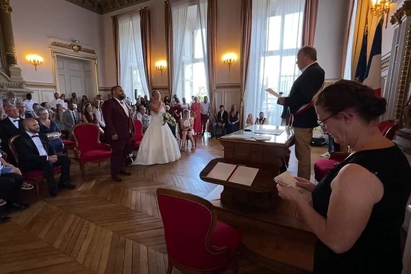 Neuf mariages ont été célébrés samedi 30 juillet.