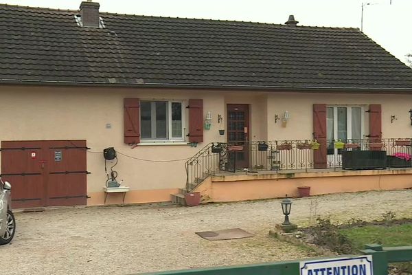 La maison de Vincelles (Saône-et-Loire) dans laquelle les faits se sont déroulés.