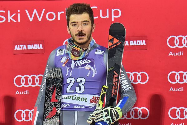 Cyrprien Sarrazin devra encore patienter avant de retrouver les podiums, comme ici en 2016 à Alta Badia en Italie.