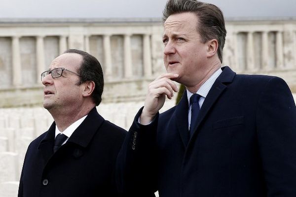 François Hollande et David Cameron ce jeudi.