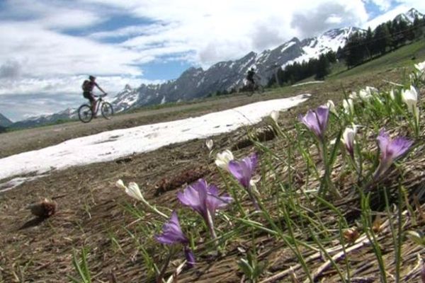 Une nouvelle compétition VTT dans les Aravis...