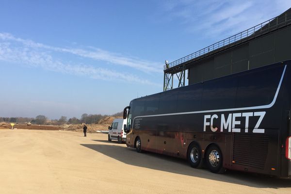 Chantier du centre d'entrainement FC Metz