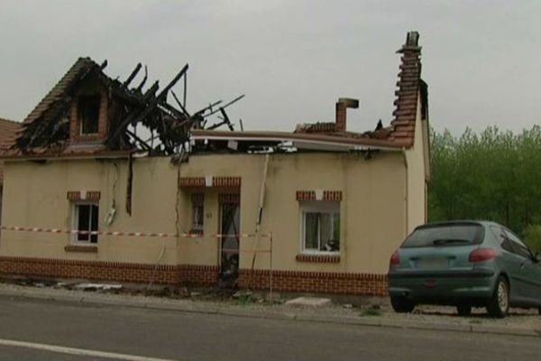 Doullens : incendie dans une habitation