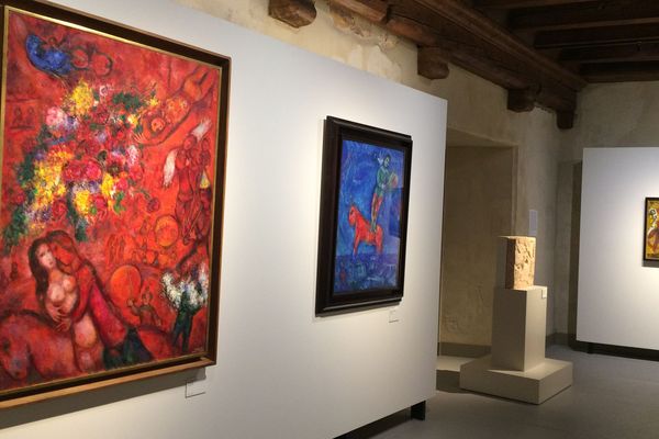 Une exposition exceptionnelle à Brioude, en Haute-Loire, jusqu'au 7 octobre de l'artiste Marc Chagall