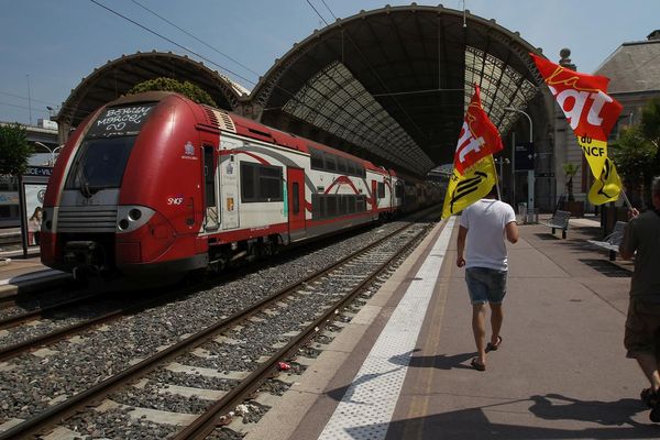 Le trafic TER sera très perturbé jeudi en PACA.(image d'illustration)