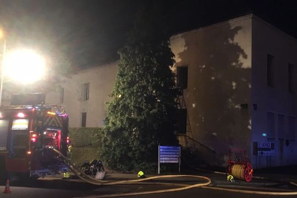 Un incendie s'est déclaré dans l’ex-maison de retraite de Tournus 