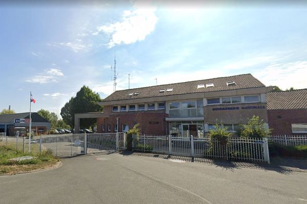 La gendarmerie d'Hazebrouck, où Jacques Nuns a été entendu le 22 novembre sous le régime de la garde à vue.