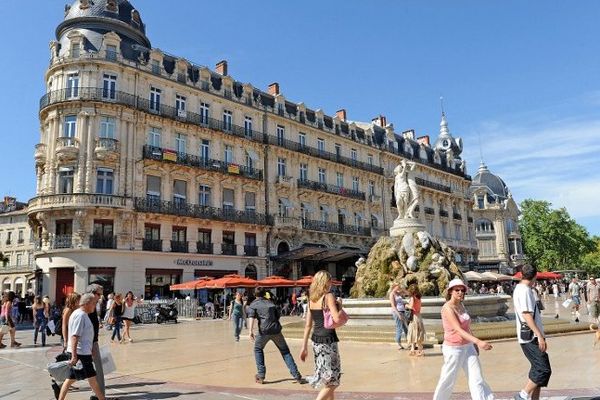 Montpellier place de la Comédie