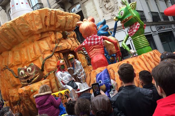 Le carnaval de Nantes, le 8 avril 2018