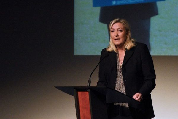 Marine Le Pen sera bien tête de liste aux régionales dans la future région Nord-Pas-de-Calais/Picardie.