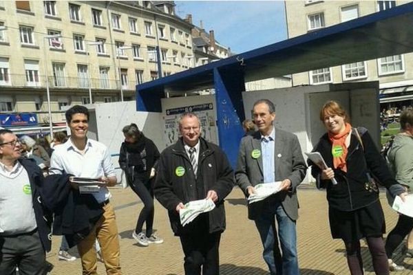 Les candidats EELV aux prochaines Européennes dans le Nord-Ouest se mobilisent tout ce jeudi à Amiens.