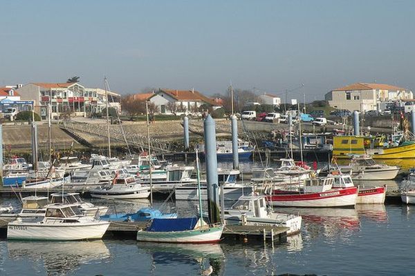 Le port de la Cotinière, sur l'île d' Oléron 