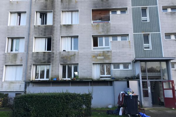 L'immeuble du quartier de la Grande-Garenne où l'appartement a été désinsectisé.