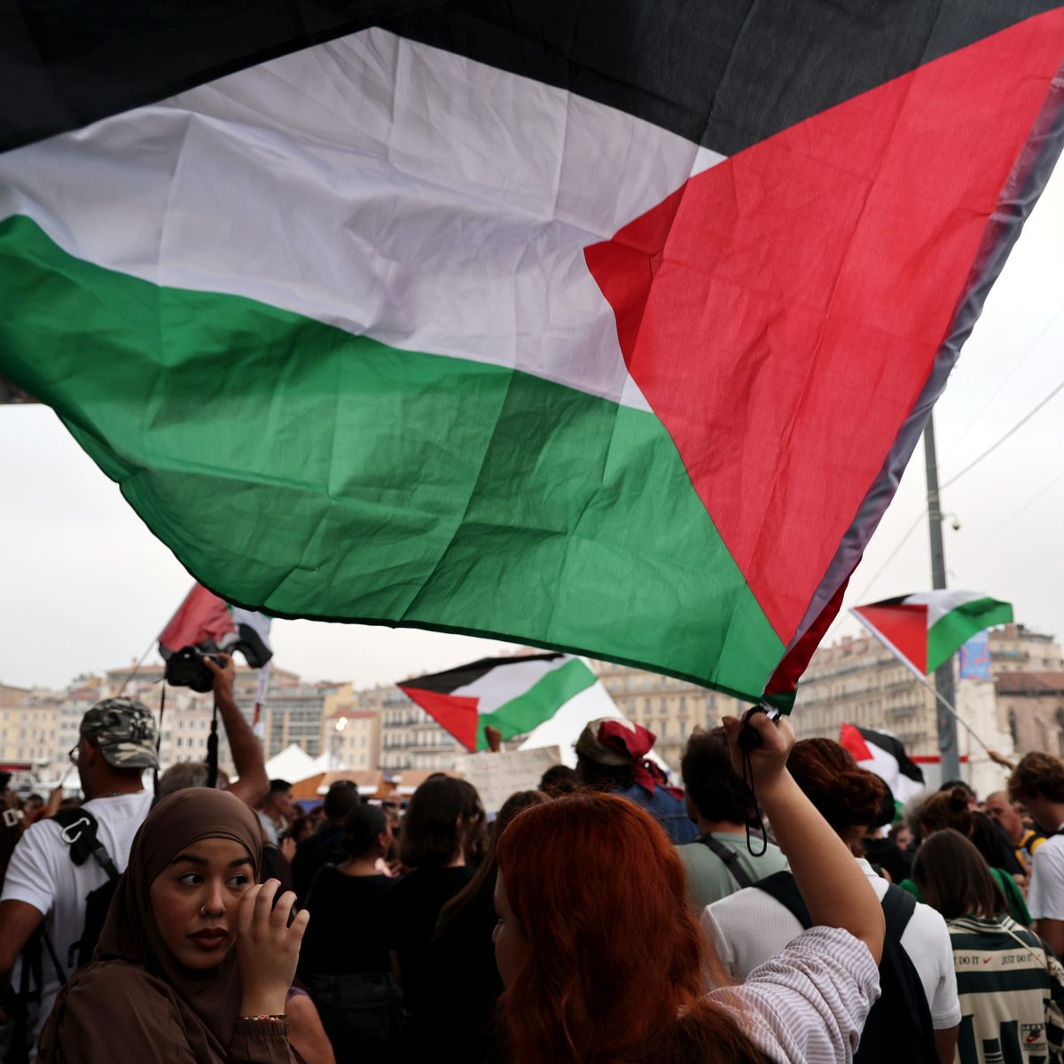 Marseille: deux députés souhaitent que le drapeau palestinien soit