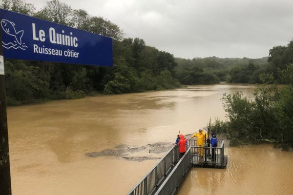 Le débit du Quinic à Paimpol est exceptionnellement fort