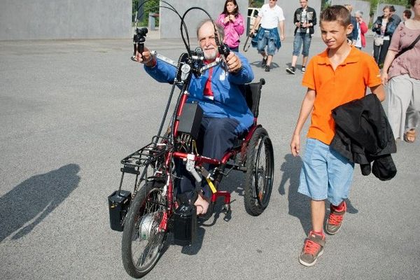 Guy Patin, parti d'Avion pour rejoindre l'Allemagne, comme a fait son grand-père déporté...