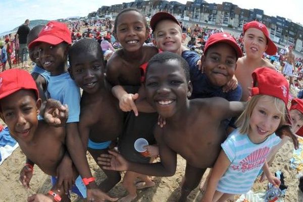 La Journée des oubliés des vacances du Secours populaire, archives