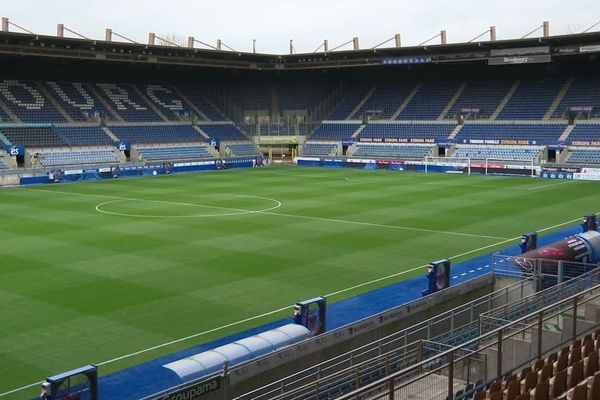 Le stade de la Meinau à Strasbourg.