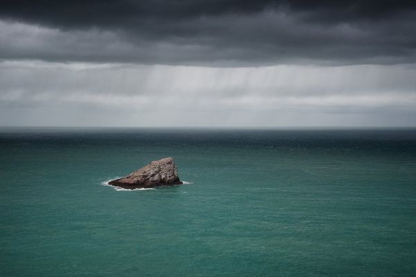 Pluie sur Fréhel