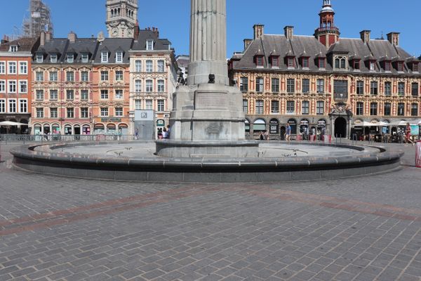 Image d'illustration de la fontaine de la Grand Place de Lille.