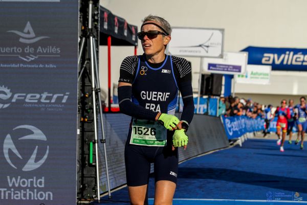 Séverine Guérif triple championne du monde de duathlon et victorieuse face au cancer du sein