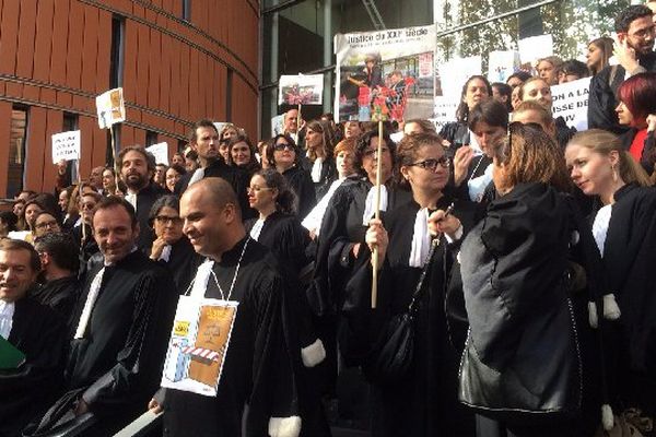 Des avocats de Toulouse mais aussi de plusieurs barreaux de Midi-Pyrénées