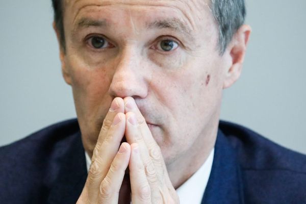 Dupont-Aignan, président de Debout la France et allié de Marine Le Pen lors de l'élection présidentielle de 2017.