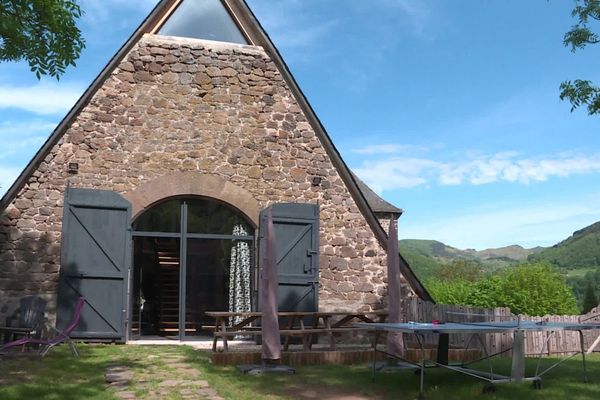 Ce gîte du Cantal attend les vacanciers.