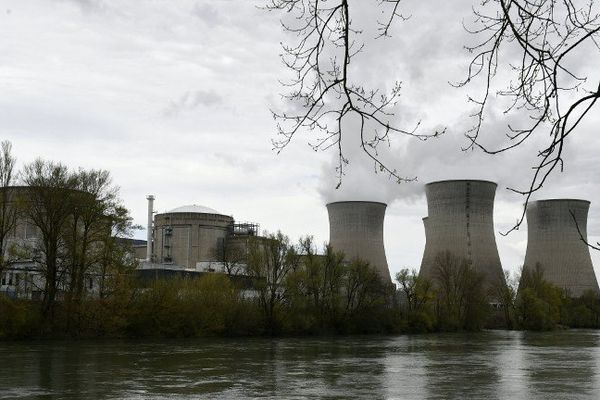 La centrale nucléaire du Bugey, à Saint-Vulbas.