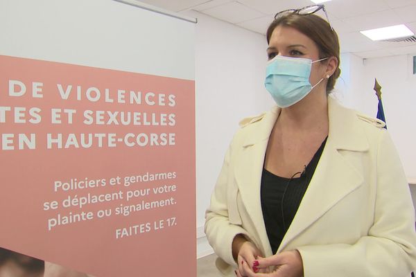 Marlène Schiappa est revenue sur la démarche de la prise de plainte "hors les murs" durant sa visite en Corse.