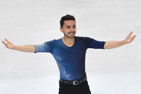 Kevin Aymoz, ici lors du Grand Prix 2019, défend son titre de champion de France à domicile, ce week-end, à Vaujany.