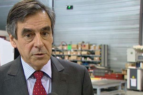 François Fillon en visite à Orléans