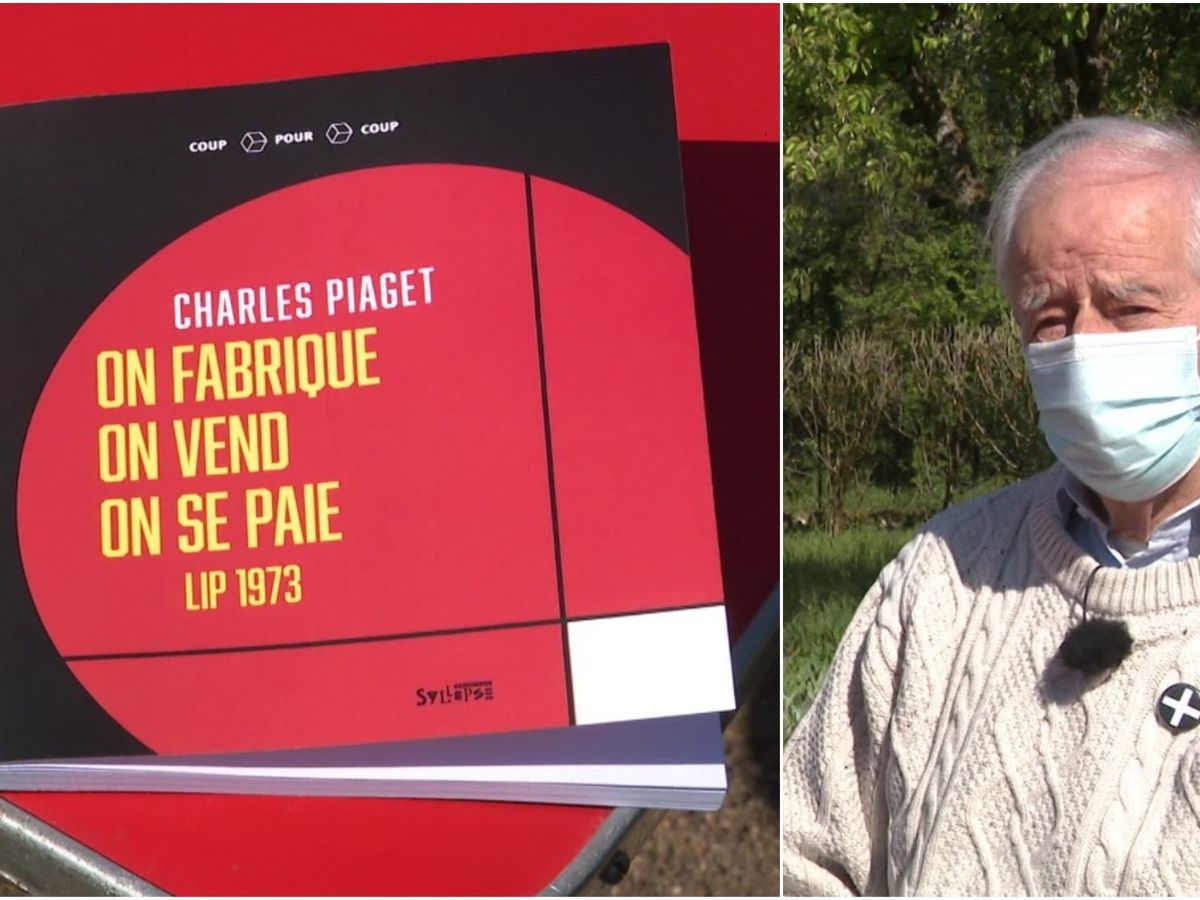 Charles Piaget leader du mouvement ouvrier des Lip Besan on