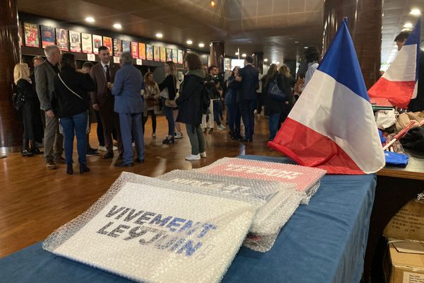 Colombe était présente au grand meeting du RN à Perpignan pour le lancement de la dernière phase de campagne des élections européennes.