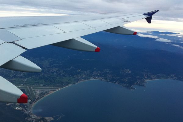 Sur le vol Ajaccio-Liège, le 16 janvier 2014