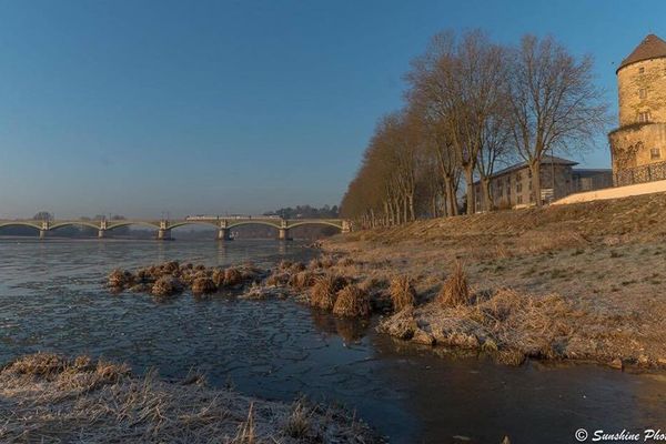 Les bords de Loire à Nevers